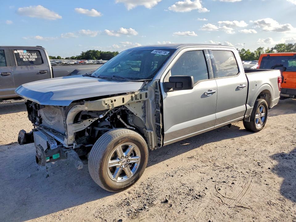 2025 Ford F-150 VIN 1FTEW3KP3SKE14400 COPART salvage auction — FRONT END, FL - CERT OF TITLE SLVG REBUILDABLE, sold $14,600 on 2026-07-31 (photo 1)