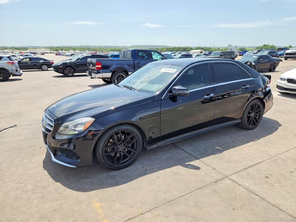 2014 Mercedes-benz E-klasse VIN WDDHF5KB4EA821834 COPART salvage auction — REAR END, Tx - Salvage Vehicle Title, sold $3,150 on 2026-07-30 (photo 1)