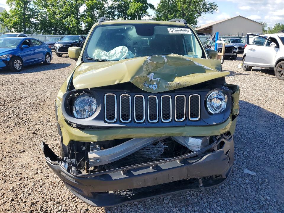 2015 Jeep VIN ZACCJBBH0FPB88434 COPART salvage auction — FRONT END, Ny - Mv-907A Salvage Certificate, sold $300 on 2026-08-10 (photo 5)