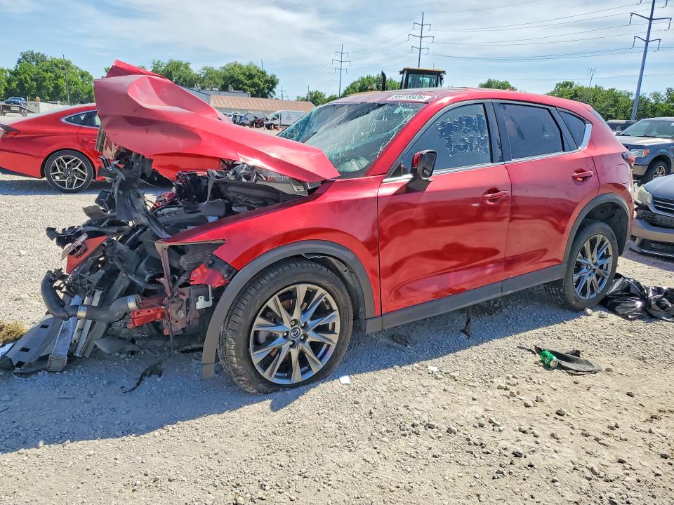 2021 Mazda VIN JM3KFBEY2M0419935 COPART salvage auction — FRONT END, Oh - Cert Of Title-Salvage, sold $925 on 2026-07-17 (photo 1)