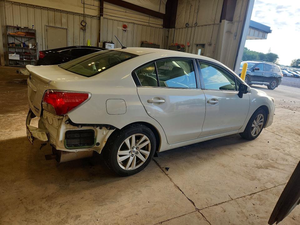 2016 Subaru Impreza VIN JF1GJAB63GH007108 COPART salvage auction — REAR END, Wi - Junked Vehicle Bill Of Sale, sold $525 on 2026-07-06 (photo 3)