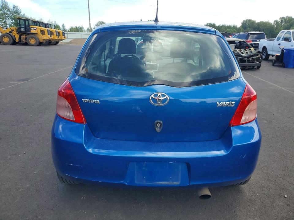 2007 Toyota Yaris VIN JTDJT923775118888 COPART salvage auction — FRONT END, OR - SALVAGE TITLE CERTIFICATE, sold $425 on 2026-07-20 (photo 6)