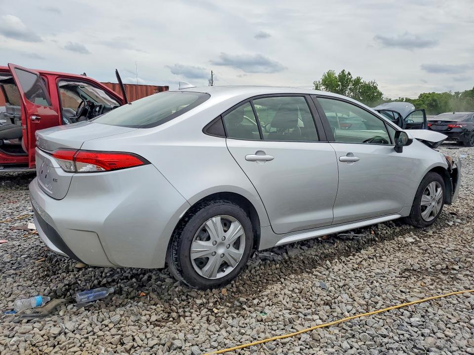 2020 Toyota Corolla VIN JTDEPRAE5LJ108287 COPART salvage auction — FRONT END, Al - Cert Of Title-Salvage Title, sold $1,850 on 2026-07-28 (photo 3)