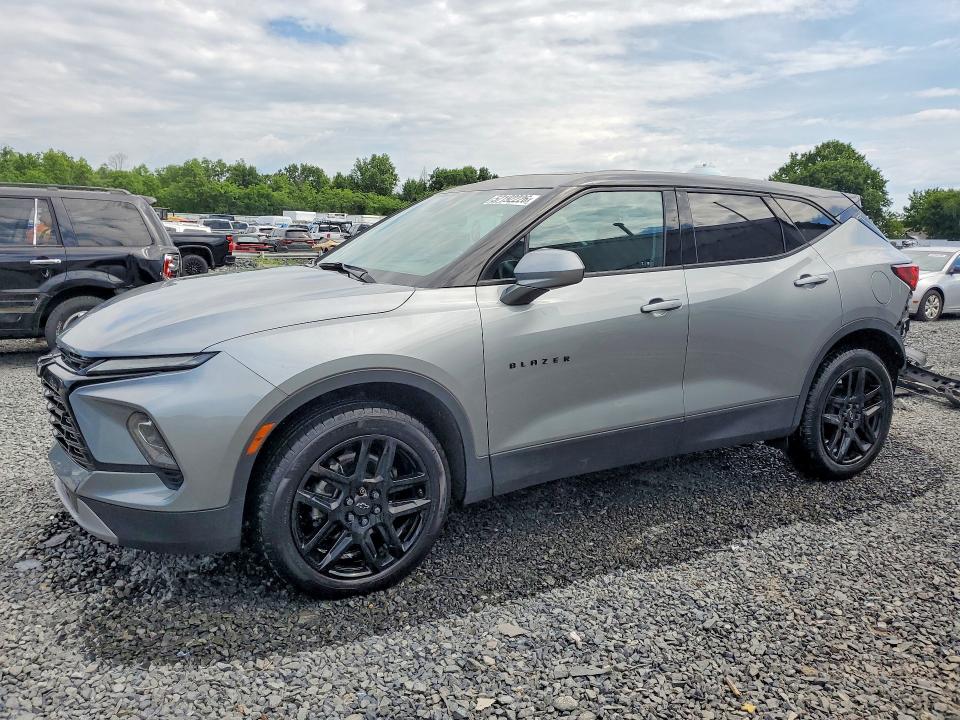2023 Chevrolet Blazer VIN 3GNKBHR4XPS124665 COPART salvage auction — REAR END, Nj - Cert Of Title-Salvage, sold $9,500 on 2026-07-28 (photo 1)
