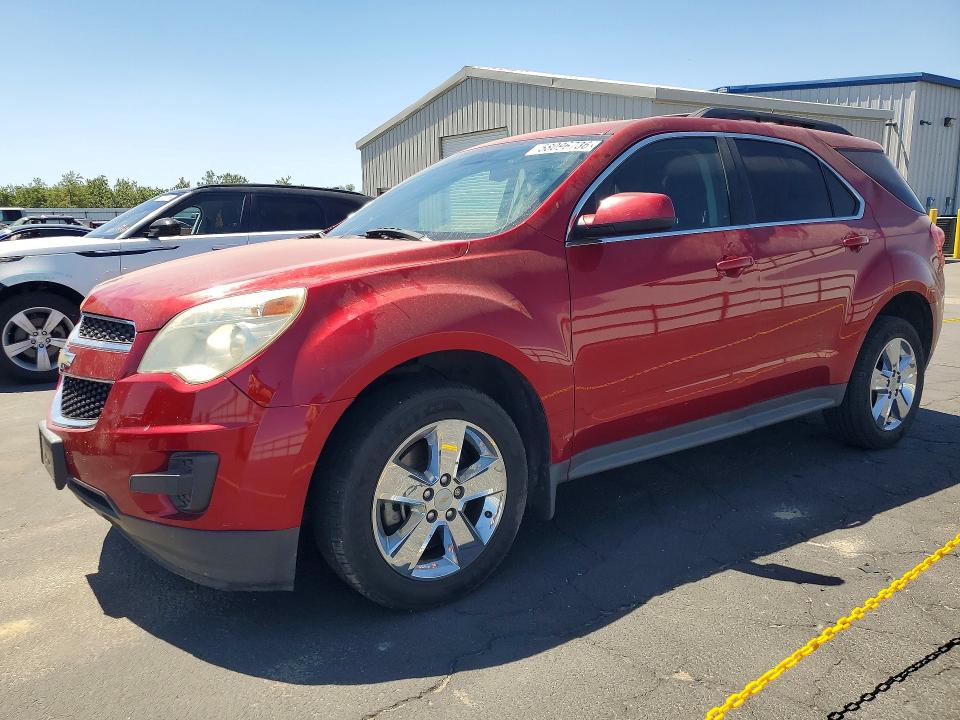 2013 Chevrolet Equinox VIN 1GNALDEKXDZ127800 — COPART salvage auction photo