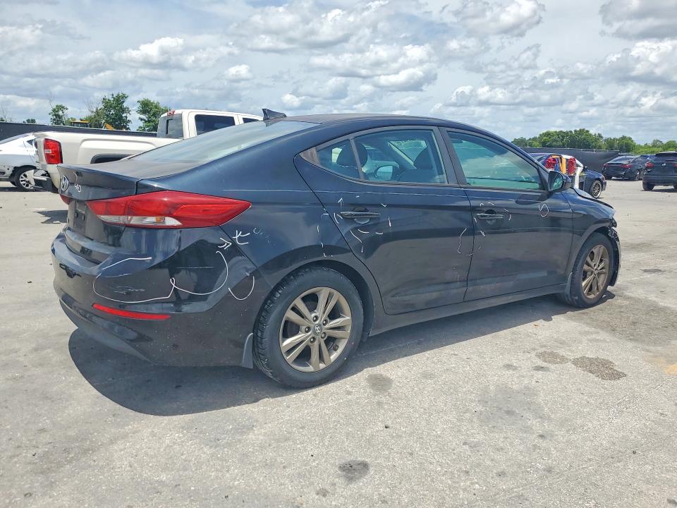 2017 Hyundai Elantra VIN KMHD84LFXHU104402 COPART salvage auction — FRONT END, Fl - Cert Of Title Slvg Rebuildable, sold $1,100 on 2026-07-09 (photo 3)