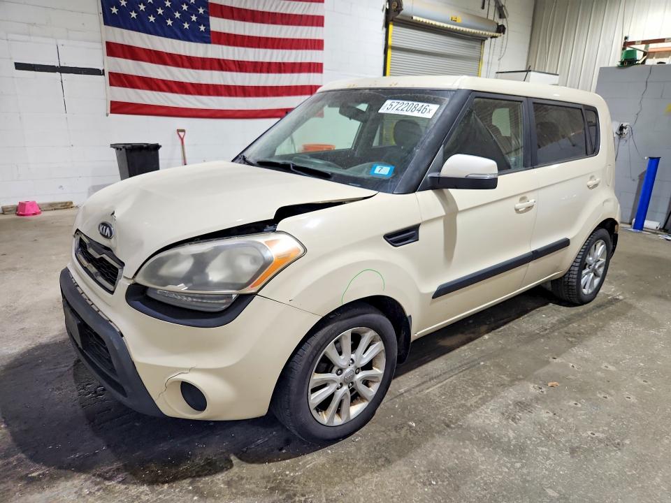 2013 Kia Soul VIN KNDJT2A62D7762785 COPART salvage auction — FRONT END, Nh - Cert Of Title-Salvage, sold $90 on 2026-07-28 (photo 1)