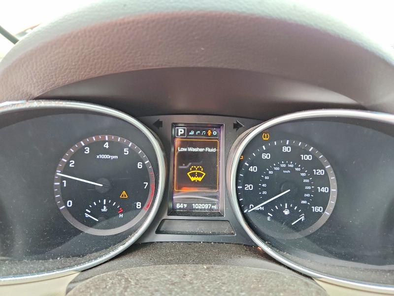2017 Hyundai Santa fe VIN 5XYZWDLA7HG479976 COPART salvage auction — NORMAL WEAR, IN - CERTIFICATE OF TITLE, sold $5,100 on 2026-07-14 (photo 9)