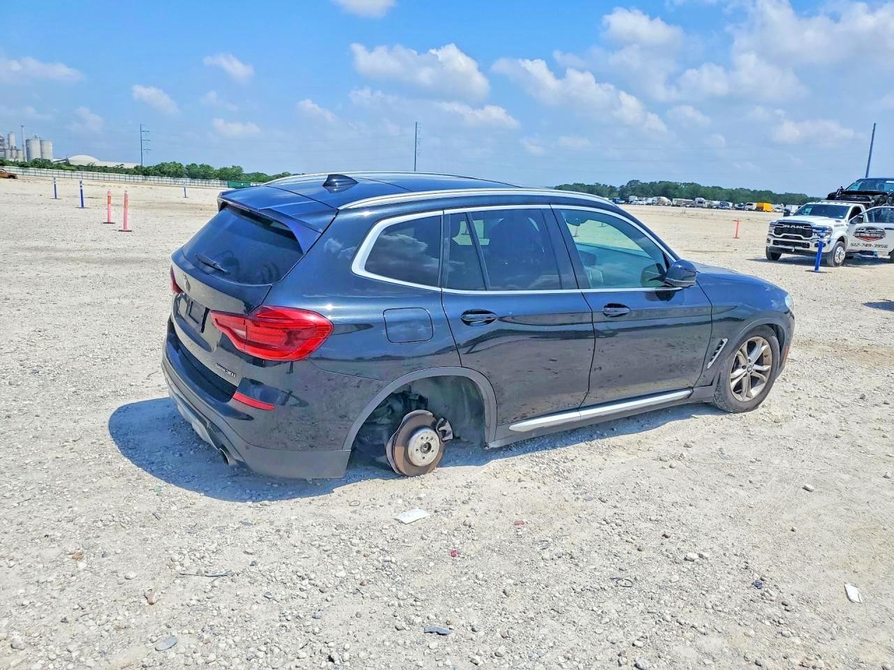 2021 BMW X3 VIN 5UXTY3C07M9H38092 COPART salvage auction — Side, TX - CERTIFICATE OF TITLE, sold $6,800 on 2026-07-02 (photo 3)