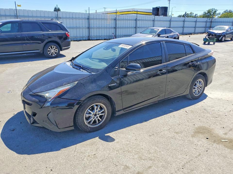 2017 Toyota Prius VIN JTDKBRFU8H3028088 COPART salvage auction — FRONT END, Ca - Salvage Certificate, sold $2,150 on 2026-07-14 (photo 1)