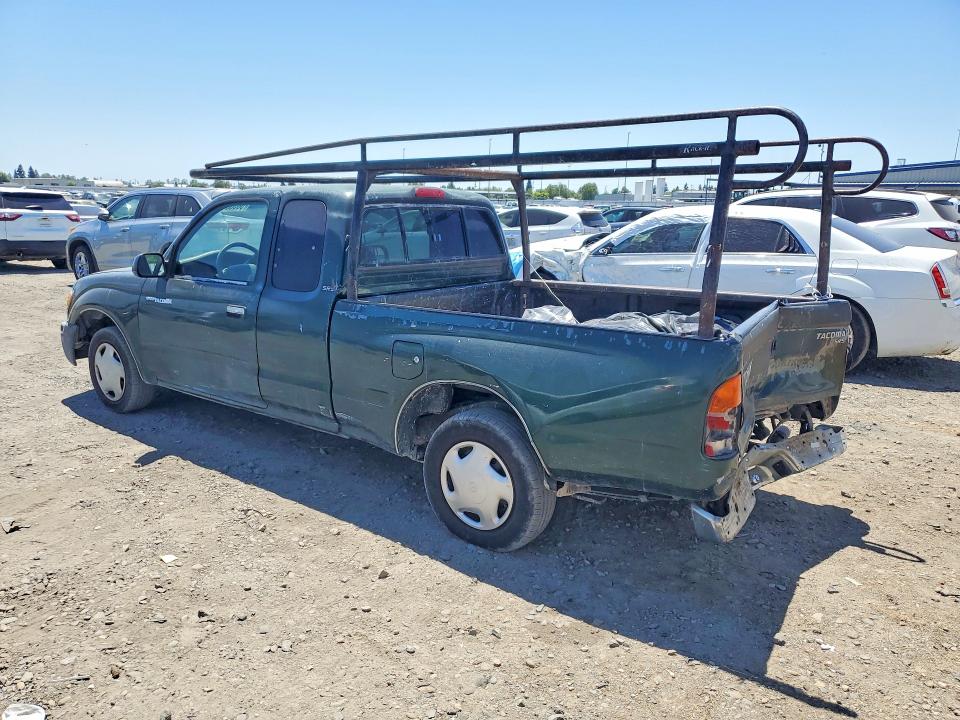 2000 Toyota Tacoma VIN 4TAVL52N1YZ642488 COPART salvage auction — REAR END, Ca - Salvage Certificate, sold $1,050 on 2026-07-02 (photo 2)
