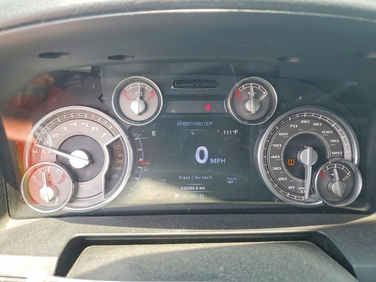 2014 Ram 1500 VIN 1C6RR6PT0ES457975 COPART salvage auction — Rear End, TX - SALVAGE VEHICLE TITLE, sold $4,500 on 2026-07-09 (photo 9)