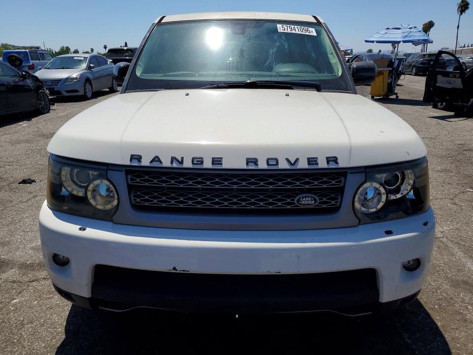 2010 Land rover Range rover sport VIN SALSK2D49AA228269 COPART salvage auction — VANDALISM, Ca - Salvage Certificate, sold $425 on 2026-07-17 (photo 5)