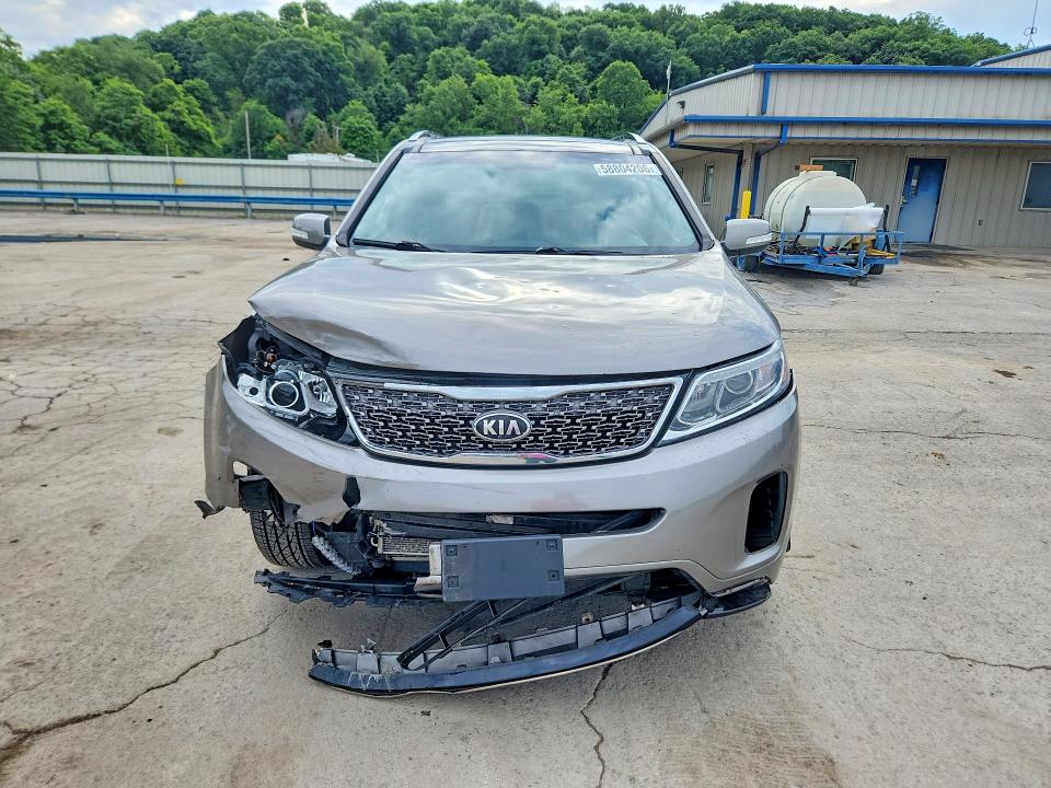 2014 Kia Sorento VIN 5XYKWDA70EG465938 COPART salvage auction — FRONT END, Pa - Certificate Of Salvage, sold $650 on 2026-07-16 (photo 5)