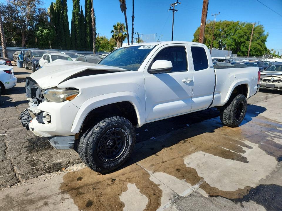 2016 Toyota Tacoma VIN 5TFRX5GN7GX058058 COPART salvage auction — FRONT END, CA - CERTIFICATE OF TITLE, sold $2,450 on 2026-07-09 (photo 1)