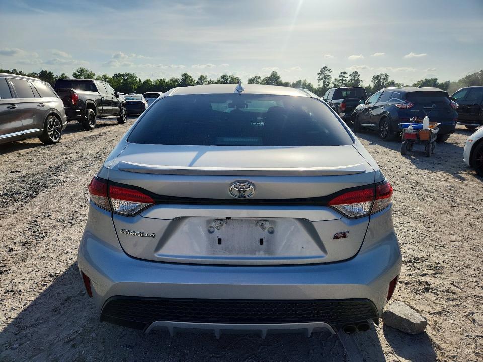 2020 Toyota Corolla VIN 5YFS4RCE4LP045008 COPART salvage auction — FRONT END, Tx - Salvage Vehicle Title, sold $5,800 on 2026-07-31 (photo 6)