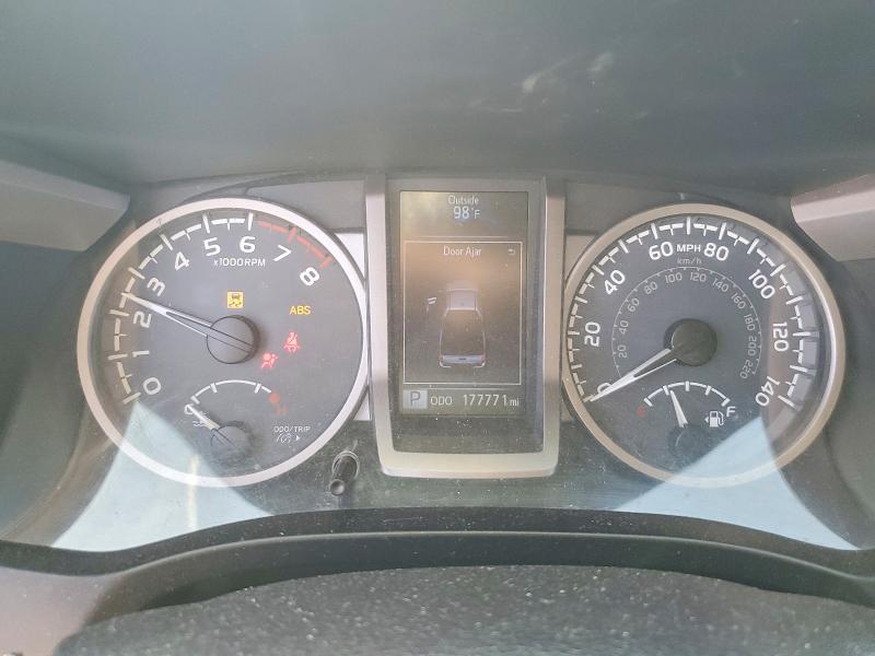 2016 Toyota Tacoma VIN 5TFRZ5CN9GX006835 COPART salvage auction — FRONT END, Ca - Salvage Certificate, sold $6,000 on 2026-07-06 (photo 9)
