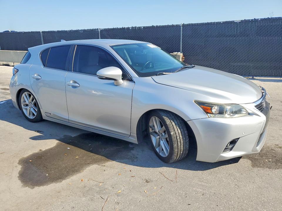 2015 Lexus Ct VIN JTHKD5BH4F2221920 COPART salvage auction — FRONT END, Fl - Cert Of Title Slvg Rebuildable, sold $2,900 on 2026-07-09 (photo 4)