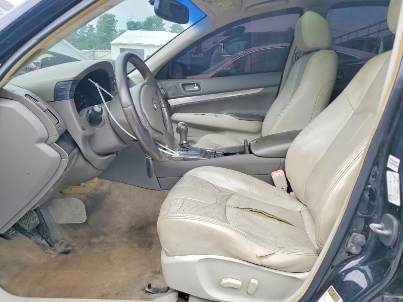 2012 Infiniti G VIN JN1DV6AR5CM730831 COPART salvage auction — MECHANICAL, Ky - Certificate Of Title, sold $150 on 2026-07-31 (photo 7)