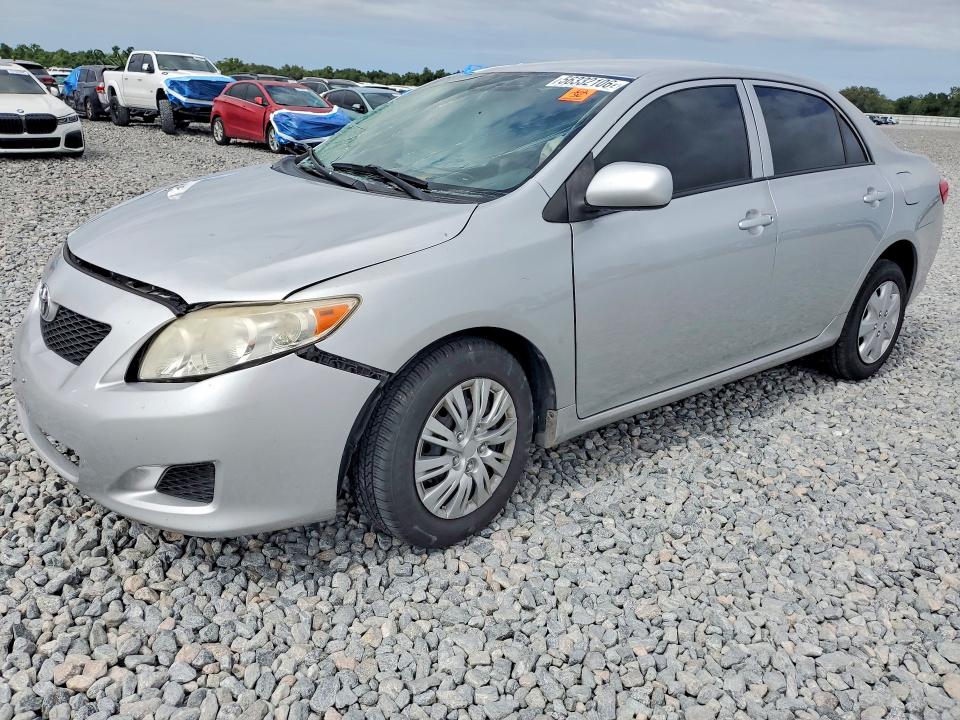 2009 Toyota Corolla VIN JTDBL40E799020869 COPART salvage auction — SIDE, FL - CERT OF TITLE SLVG REBUILDABLE, sold $850 on 2026-07-10 (photo 1)