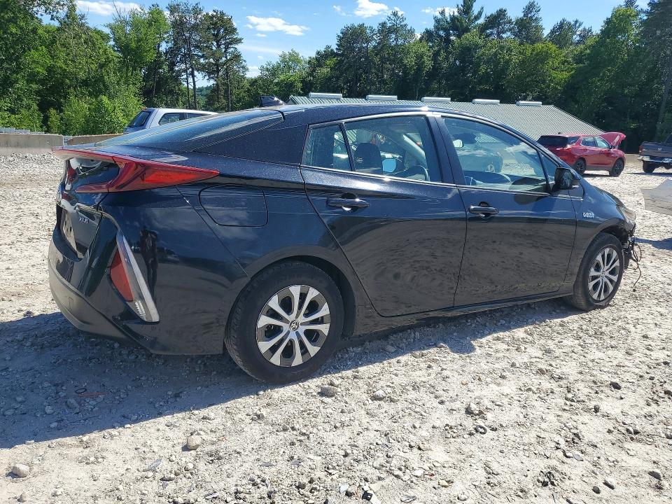 2022 Toyota Prius VIN JTDKAMFP9N3227324 COPART salvage auction — FRONT END, Salvage Title, sold $4,850 on 2026-07-29 (photo 3)