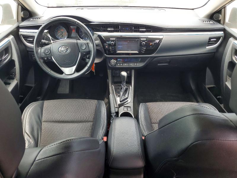 2016 Toyota Corolla VIN 5YFBURHE0GP460423 COPART salvage auction — WATER/FLOOD, Tx - Salvage Title-Flood Damage, sold $2,400 on 2026-07-14 (photo 8)