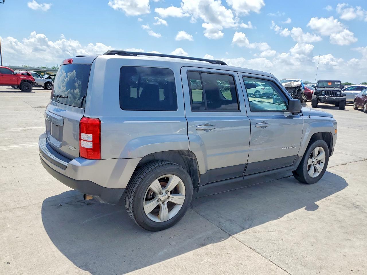 2017 Jeep Patriot VIN 1C4NJRFB8HD174712 COPART salvage auction — Front End, TX - CERTIFICATE OF TITLE, sold $850 on 2026-07-03 (photo 3)