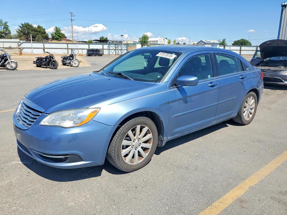 2011 Chrysler 200 VIN 1C3BC1FG8BN553614 COPART salvage auction — REAR END, Id - Certificate Of Title, sold $300 on 2026-07-09 (photo 1)