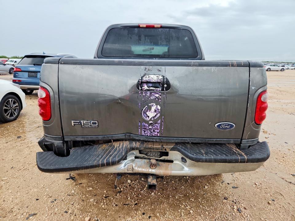 2003 Ford F-150 lightning VIN 1FTRW08633KC61596 COPART salvage auction — REAR END, Tx - Salvage Vehicle Title, sold $1,150 on 2026-07-02 (photo 6)
