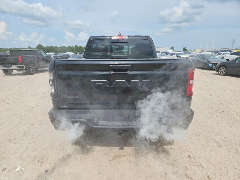 2025 Ram 1500 VIN 1C6SRFLP9SN618991 COPART salvage auction — ROLLOVER, IL - SALVAGE CERTIFICATE, sold $12,300 on 2026-07-28 (photo 6)