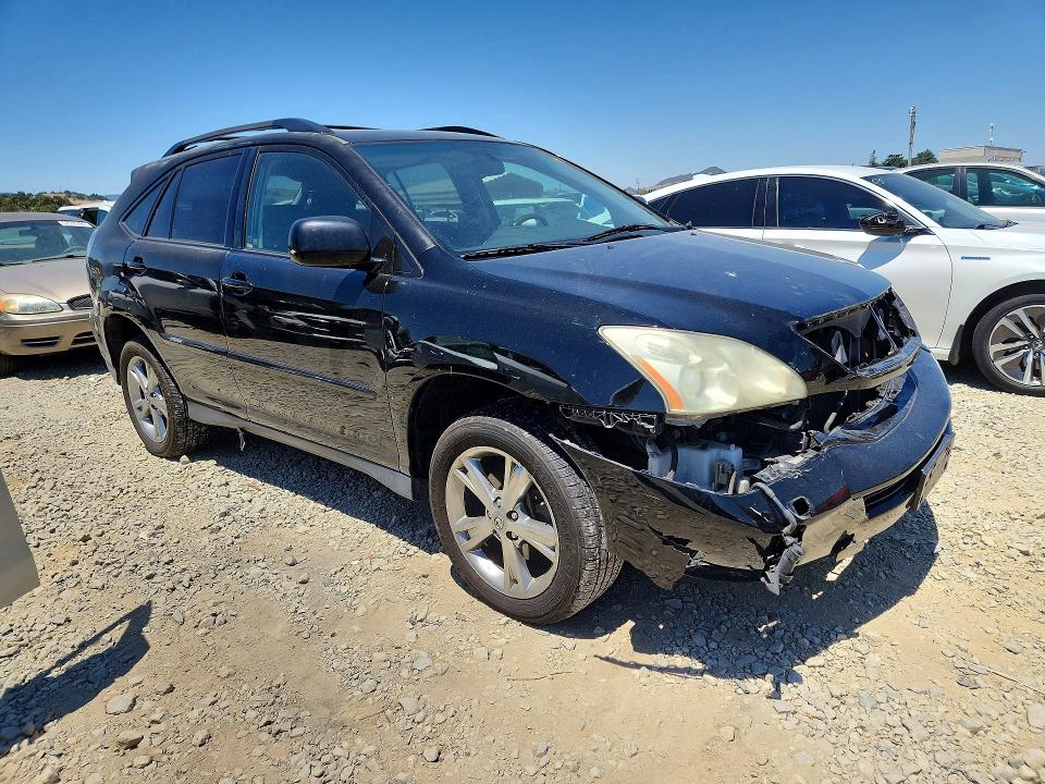 2007 Lexus Rx VIN JTJHW31UX72035595 COPART salvage auction — FRONT END, CA - SALVAGE CERTIFICATE, sold $300 on 2026-07-30 (photo 4)