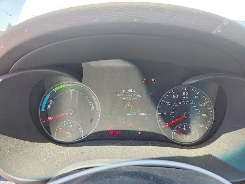 2020 Kia Optima VIN KNAGU4LE4L5037235 COPART salvage auction — FRONT END, Ca - Salvage Certificate, sold $2,350 on 2026-07-10 (photo 9)