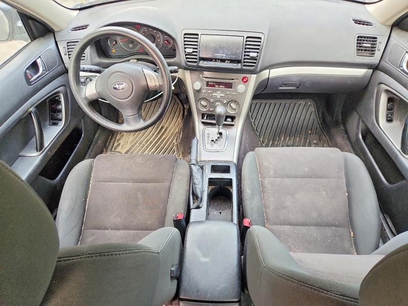 2008 Subaru LEGACY VIN 4S4BP60C387340078 COPART salvage auction — REAR END, Vt - Cert Of Title-Salvage Vehicle, sold $200 on 2026-07-06 (photo 8)