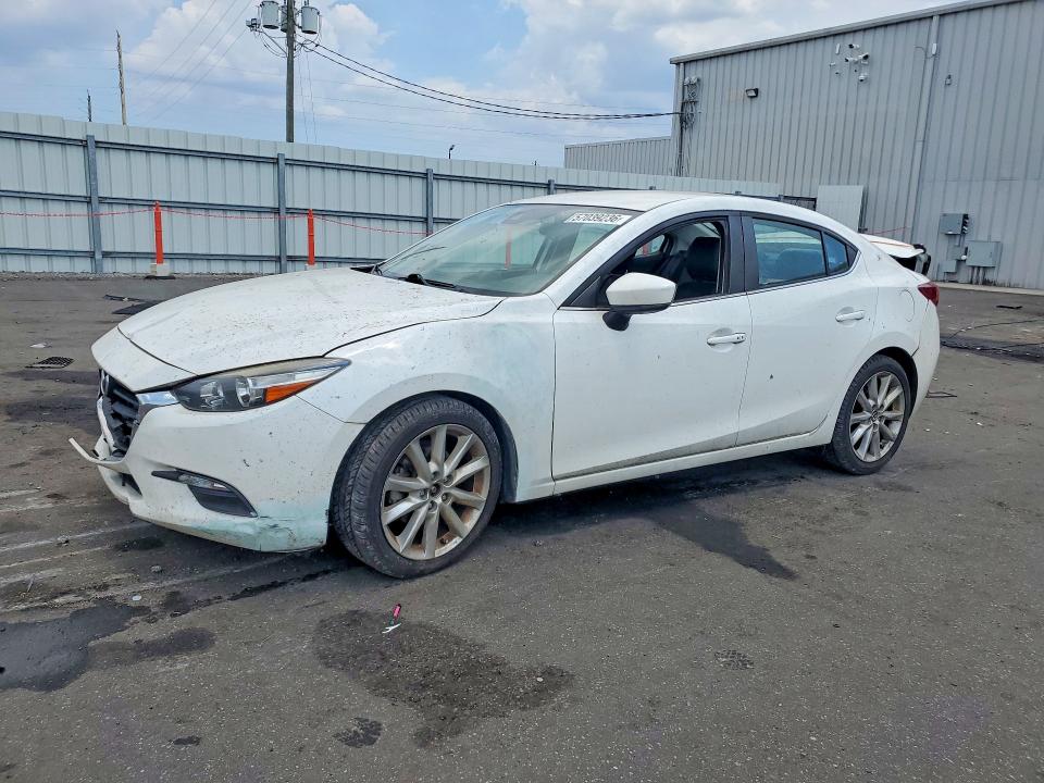 2017 Mazda 3 VIN JM1BN1V73H1106115 COPART salvage auction — REAR END, Fl - Certificate Of Destruction, sold $1,850 on 2026-07-08 (photo 1)