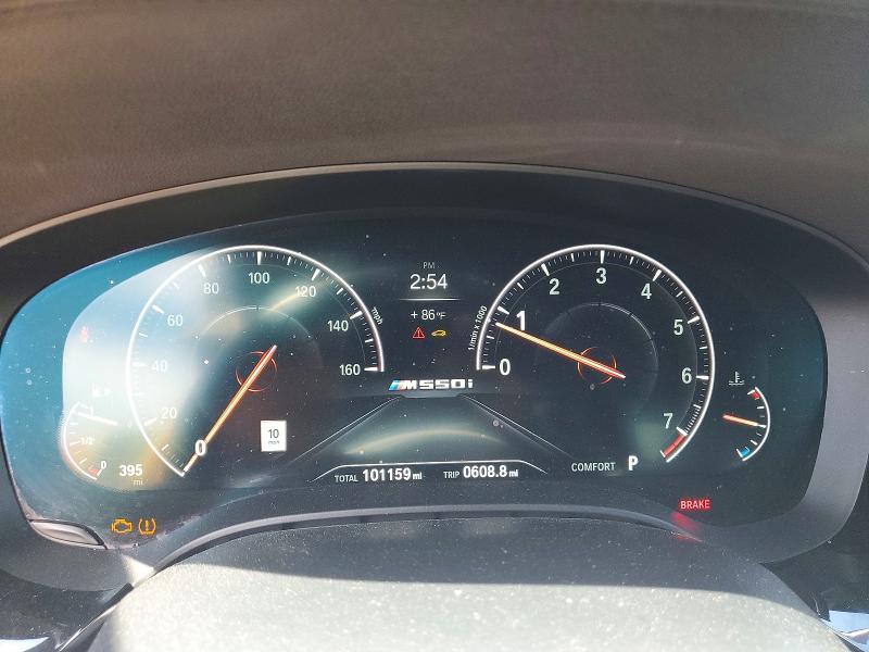 2019 BMW M5 VIN WBAJB9C56KB464392 COPART salvage auction — FRONT END, NJ - CERT OF TITLE-SALVAGE, sold $11,700 on 2026-07-28 (photo 9)