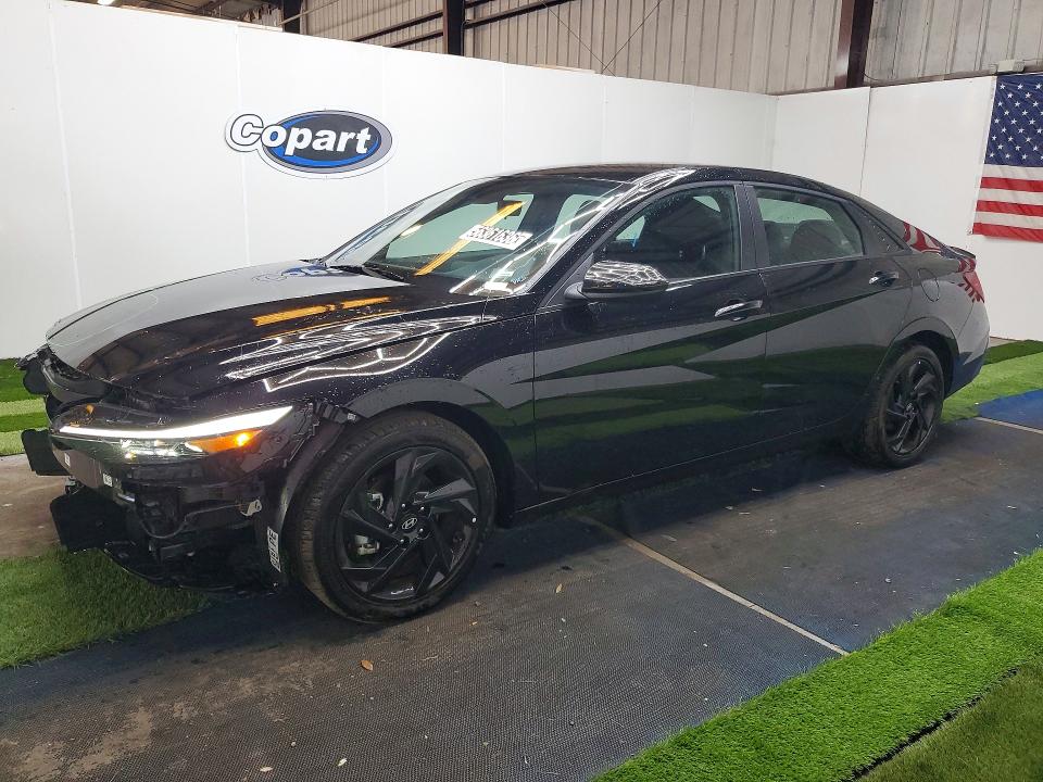 2026 Hyundai Elantra VIN KMHLM4DG9TU121862 COPART salvage auction — FRONT END, Ms - Certificate Of Title (P), sold $13,500 on 2026-07-15 (photo 1)