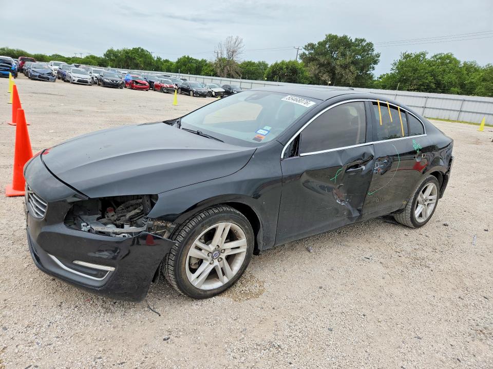 2015 Volvo S60 VIN YV140MFC3F1313129 COPART salvage auction — SIDE, Tx - Certificate Of Title, sold $900 on 2026-07-09 (photo 1)