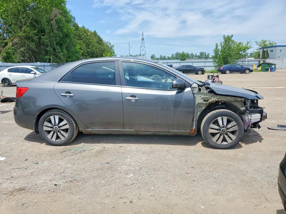 2013 Kia Forte VIN KNAFU4A23D5724664 COPART salvage auction — FRONT END, On - Permit No Brand - Unfit, sold $150 on 2026-07-23 (photo 4)