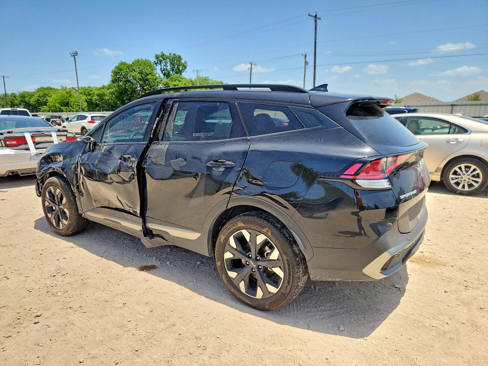 2024 Kia Sportage VIN 5XYK6CDF5RG151981 COPART salvage auction — FRONT END, Tx - Salvage Vehicle Title, sold $6,200 on 2026-07-09 (photo 2)