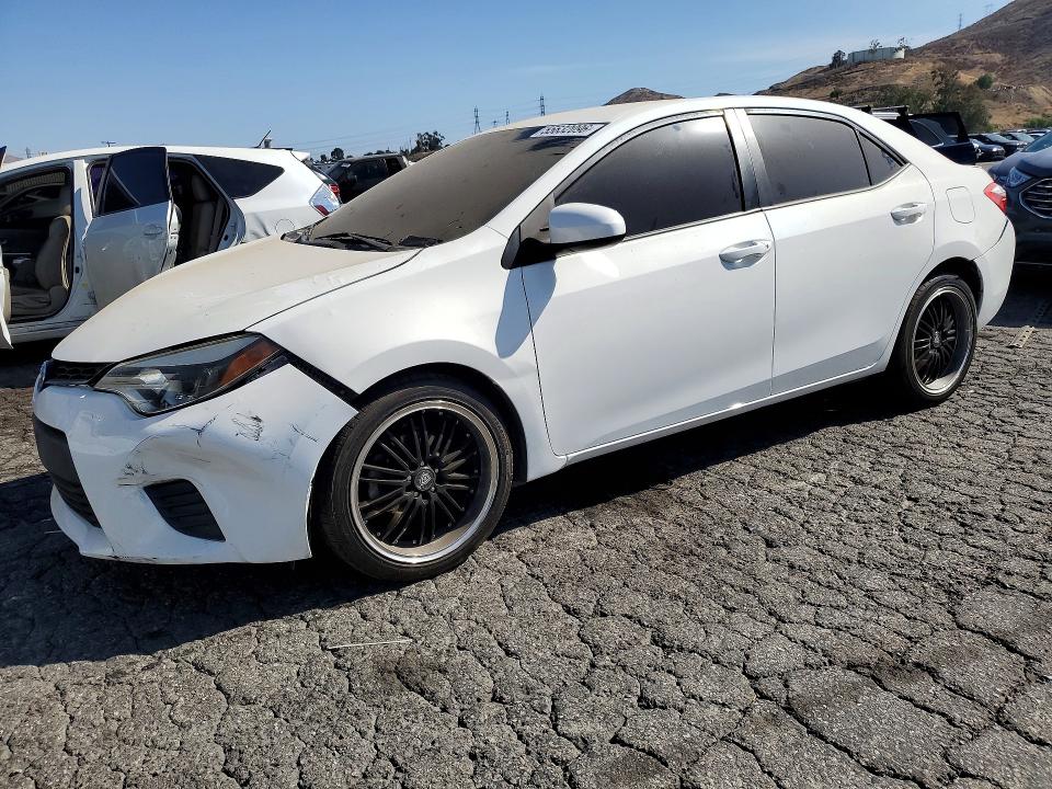 2014 Toyota Corolla VIN 5YFBURHE2EP123359 COPART salvage auction — SIDE, Ca - Salvage Certificate, sold $1,700 on 2026-07-02 (photo 1)