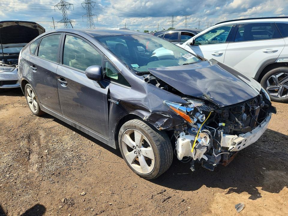 2010 Toyota Prius VIN JTDKN3DU8A0230170 COPART salvage auction — FRONT END, IL - SALVAGE CERTIFICATE, sold $225 on 2026-07-28 (photo 4)