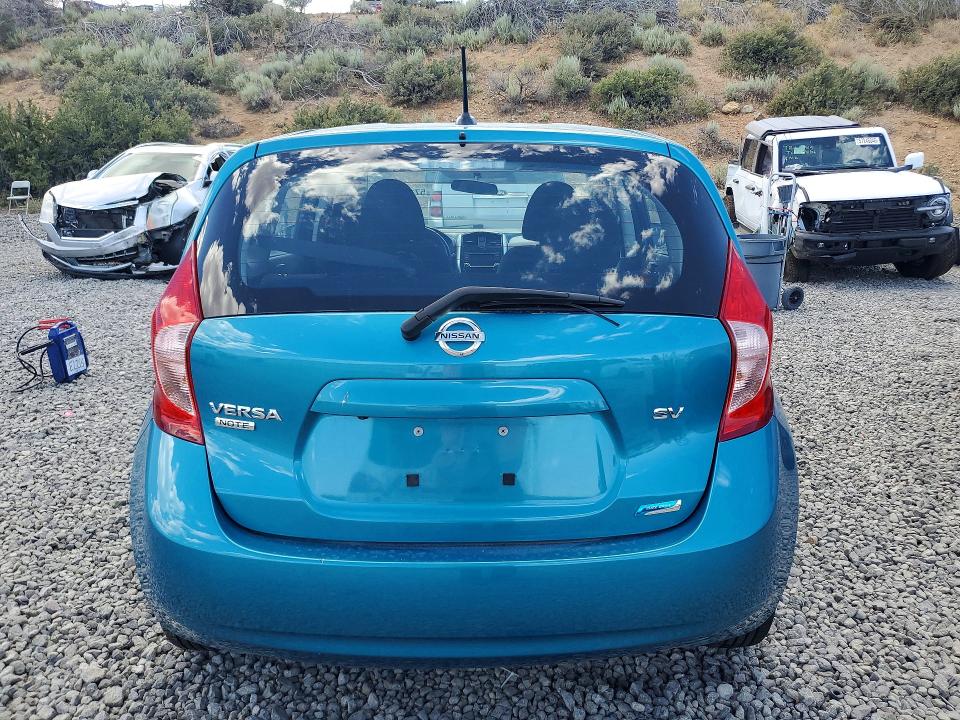 2016 Nissan Versa VIN 3N1CE2CP5GL350811 COPART salvage auction — FRONT END, Nv - Certificate Of Title (P), sold $800 on 2026-07-09 (photo 6)