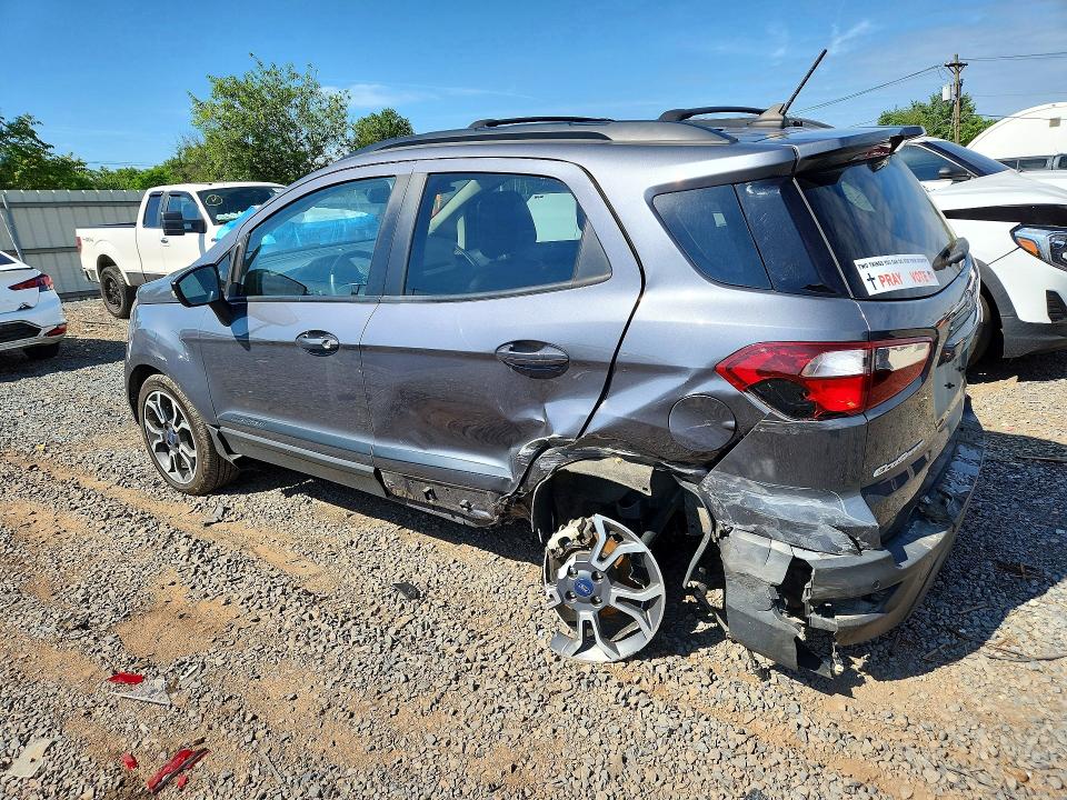 2020 Ford Ecosport VIN MAJ6S3JL5LC364390 COPART salvage auction — REAR END, Nj - Cert Of Title-Salvage, sold $2,150 on 2026-07-14 (photo 2)
