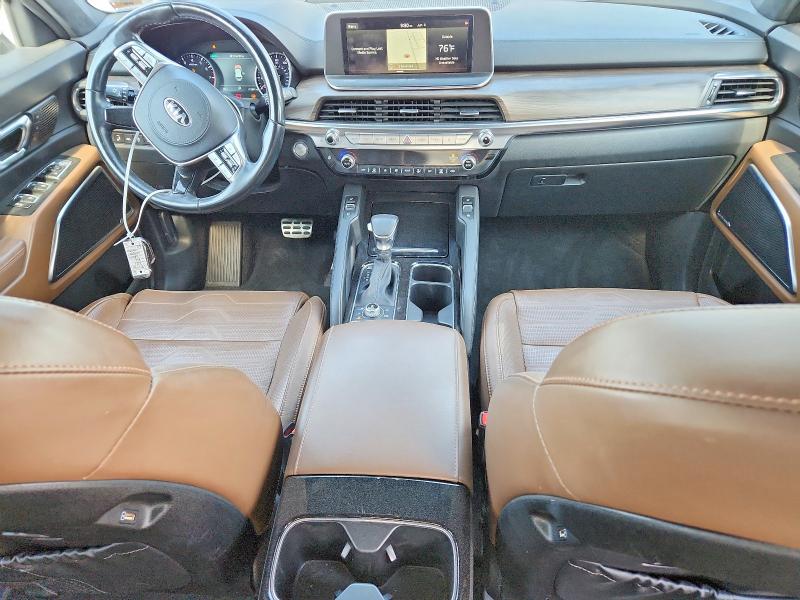 2020 Kia Telluride VIN 5XYP5DHC6LG088945 COPART salvage auction — HAIL, Mo - Certificate Of Title, sold $10,200 on 2026-07-08 (photo 8)