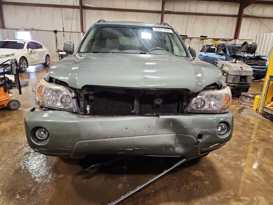 2006 Toyota Highlander VIN JTEEP21A960183634 COPART salvage auction — FRONT END, Pa - Certificate Of Salvage, sold $1,150 on 2026-07-02 (photo 5)