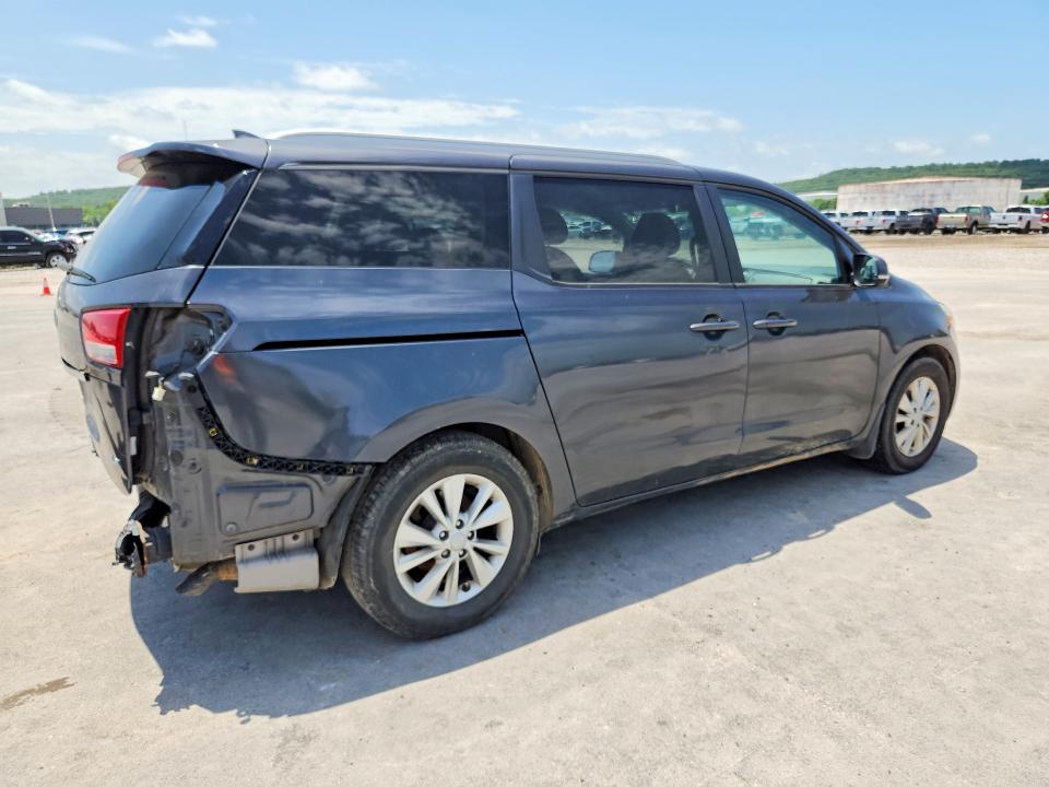 2016 Kia SEDONA VIN KNDMB5C1XG6127424 COPART salvage auction — REAR END, Ok - Cert Of Title-Salvage, sold $1,050 on 2026-07-15 (photo 3)