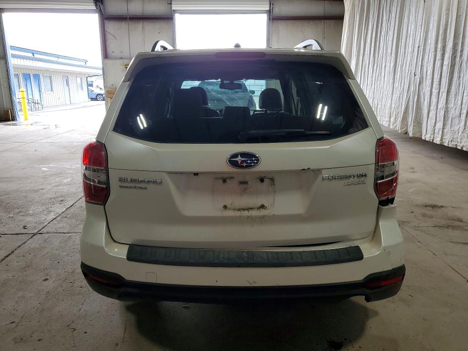2014 Subaru Forester VIN JF2SJAHC1EH456349 COPART salvage auction — REAR END, Ny - Mv-907A Salvage Certificate, sold $475 on 2026-07-13 (photo 6)