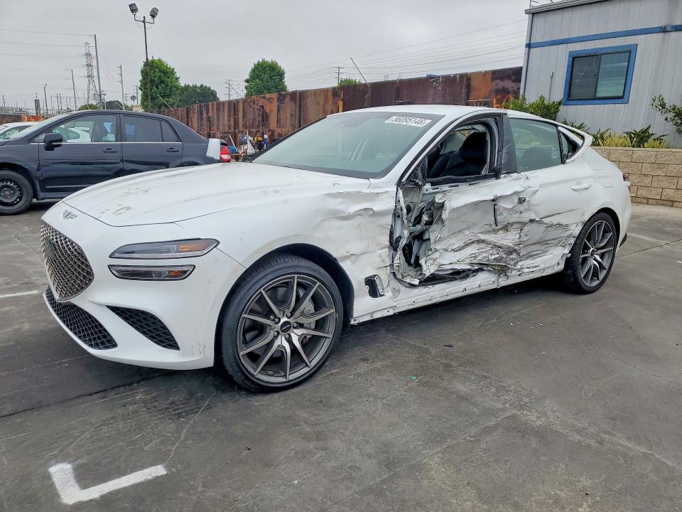 2025 Genesis G70 VIN KMTG34SC4SU150193 — COPART salvage auction photo