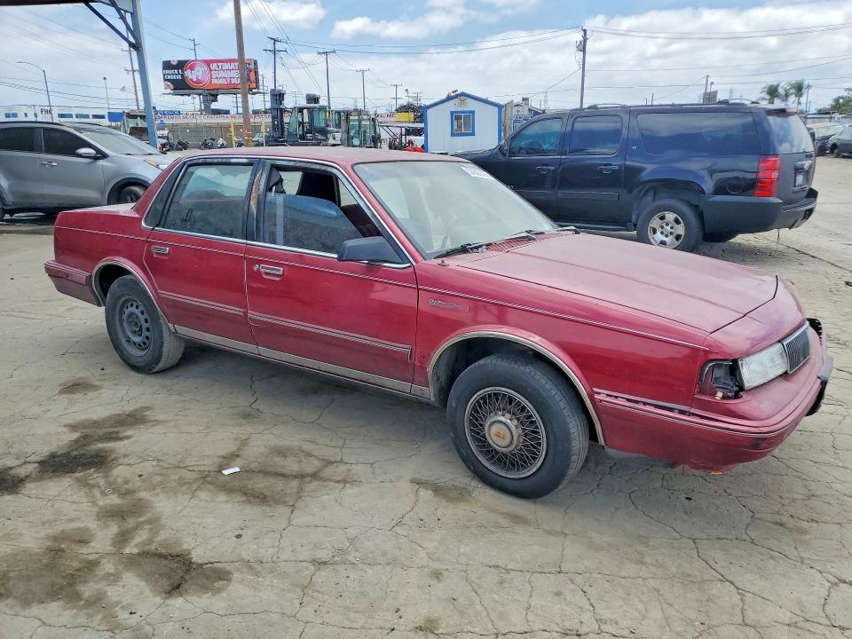 1993 Oldsmobile Cutlass ciera VIN 1G3AG54N1P6315626 COPART salvage auction — FRONT END, CA - SALVAGE CERTIFICATE, sold $200 on 2026-07-02 (photo 4)