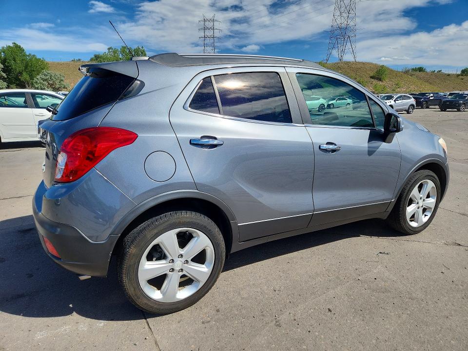 2015 Buick Encore VIN KL4CJFSB7FB059324 COPART salvage auction — HAIL, Co - Certificate Of Title, sold $4,300 on 2026-07-08 (photo 3)
